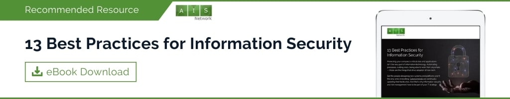 13 Best Practices for Information Security 13 Best Practices for Information Security